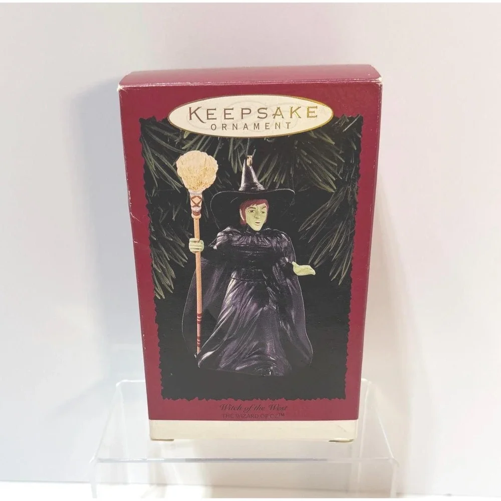 1996 Hallmark Keepsake Ornament Wicked Witch Wizard‎ of Oz Boxed Vintage